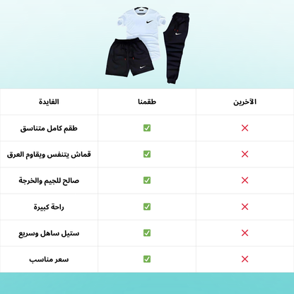 Ensemble 3 pièces 100% coton qualité et prix